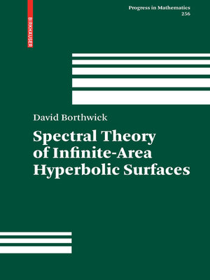 cover image of Spectral Theory of Infinite-Area Hyperbolic Surfaces